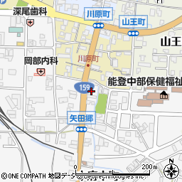 石川県七尾市本府中町モ45周辺の地図