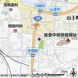 石川県七尾市本府中町モ43周辺の地図