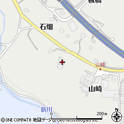 福島県いわき市内郷高野町山崎周辺の地図