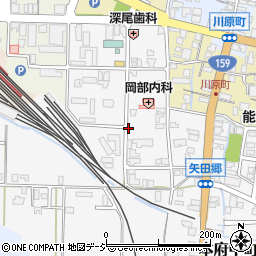 石川県七尾市本府中町ニ周辺の地図