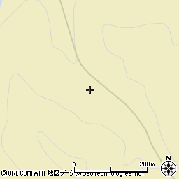 福島県白河市表郷金山大石沢周辺の地図