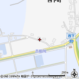 石川県七尾市西下町ホ44-丙周辺の地図