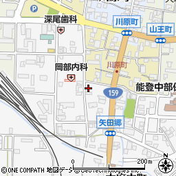 石川県七尾市本府中町モ137周辺の地図