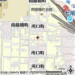石川県七尾市南藤橋町丑周辺の地図