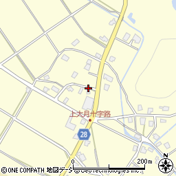 新潟県南魚沼市上大月周辺の地図