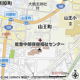 石川県七尾市山王町ソ47-2周辺の地図