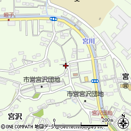 福島県いわき市内郷宮町代110周辺の地図