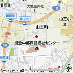 石川県七尾市山王町ソ46-2周辺の地図