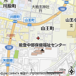 石川県七尾市山王町ソ46-4周辺の地図