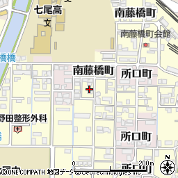 石川県七尾市南藤橋町巳周辺の地図