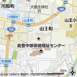 石川県七尾市山王町ソ46周辺の地図
