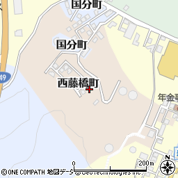 石川県七尾市西藤橋町酉周辺の地図