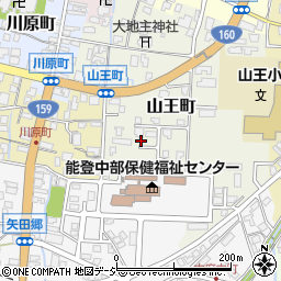 石川県七尾市山王町ソ周辺の地図