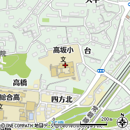 いわき市立高坂小学校周辺の地図