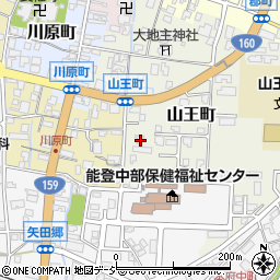 石川県七尾市山王町ソ36-3周辺の地図