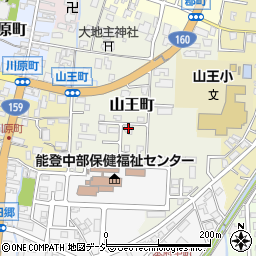 石川県七尾市山王町ソ66-1周辺の地図