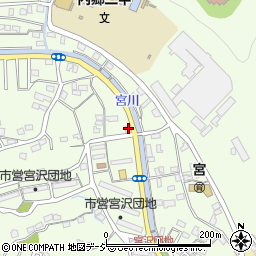 福島県いわき市内郷宮町代70周辺の地図