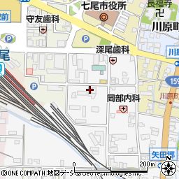 信開セルーラ七尾駅ＥＡＳＴ２周辺の地図