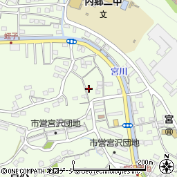 福島県いわき市内郷宮町代67周辺の地図