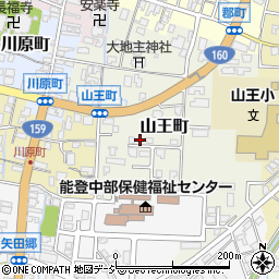 石川県七尾市山王町ソ44-4周辺の地図