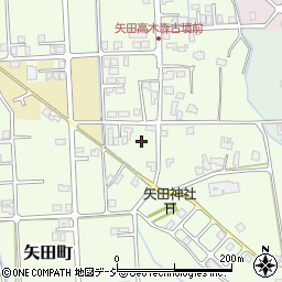 石川県七尾市矢田町ヘ周辺の地図