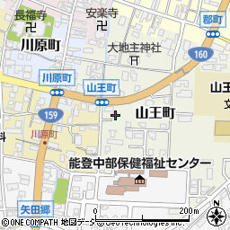 石川県七尾市山王町ソ38周辺の地図