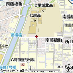 石川県七尾市所口町チ周辺の地図