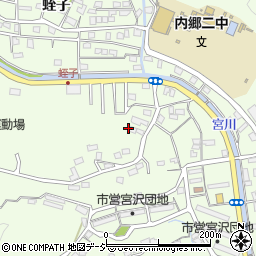 福島県いわき市内郷宮町代127周辺の地図