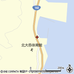石川県七尾市庵町ウ周辺の地図
