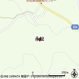 新潟県南魚沼市永松周辺の地図