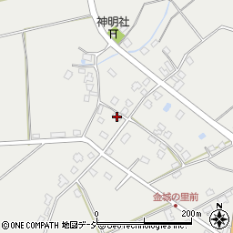島新田集落開発センター周辺の地図
