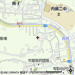 福島県いわき市内郷宮町代126周辺の地図