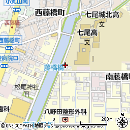 石川県七尾市藤橋町（午）周辺の地図