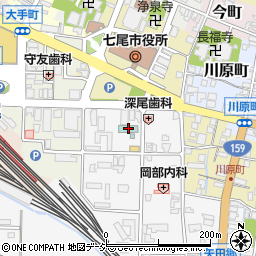 ホテルルートイン七尾駅東周辺の地図