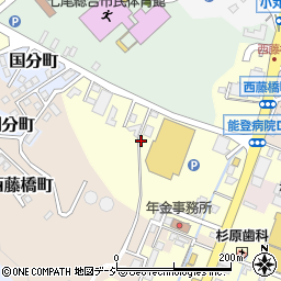 石川県七尾市藤橋町酉周辺の地図