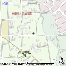 石川県七尾市矢田町ホ周辺の地図