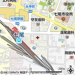 石川県七尾市神明町ト周辺の地図
