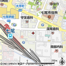 ＮＴＴ西日本七尾ビル周辺の地図
