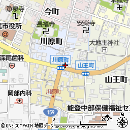 石川県七尾市川原町31周辺の地図