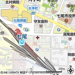 日本生命七尾ビル周辺の地図