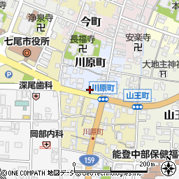 石川県七尾市川原町55周辺の地図