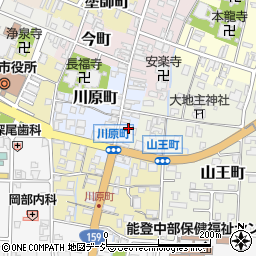 石川県七尾市川原町34周辺の地図