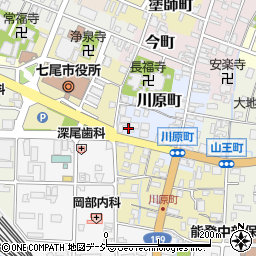 石川県七尾市川原町63周辺の地図