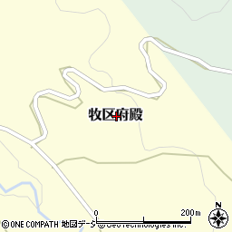新潟県上越市牧区府殿周辺の地図