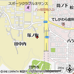 福島県いわき市平谷川瀬（塚ノ町）周辺の地図