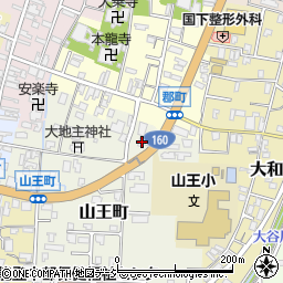 石川県七尾市山王町ミ周辺の地図