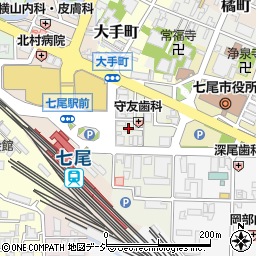今村証券七尾支店周辺の地図