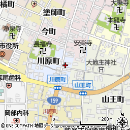 石川県七尾市川原町46周辺の地図
