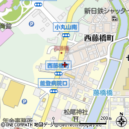 石川県七尾市所口町（リ）周辺の地図