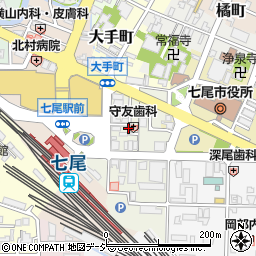〒926-0046 石川県七尾市神明町の地図